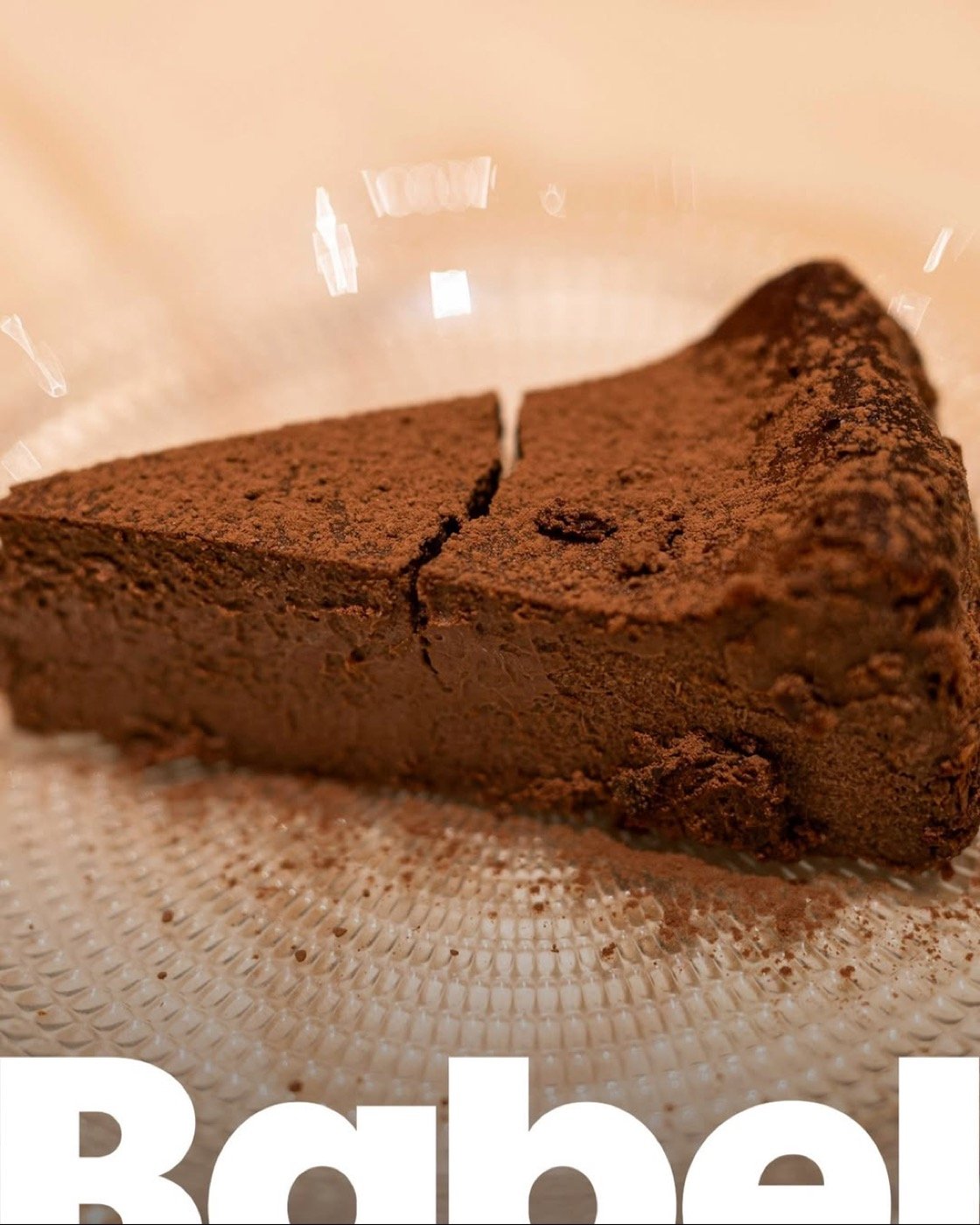 Tarta de chocolate de Bar Babel